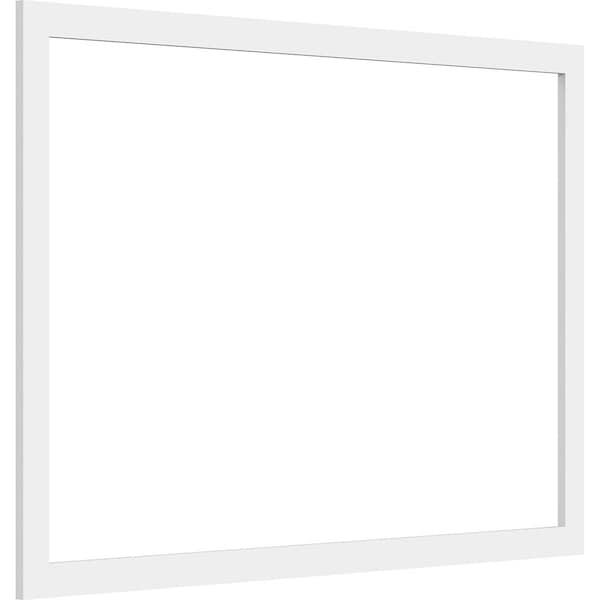 Ekena Millwork Prescott Decorative Wall Panel (Two-Piece), 38"W x 26"H x 3/8"P WALP38X26X037PRE - main